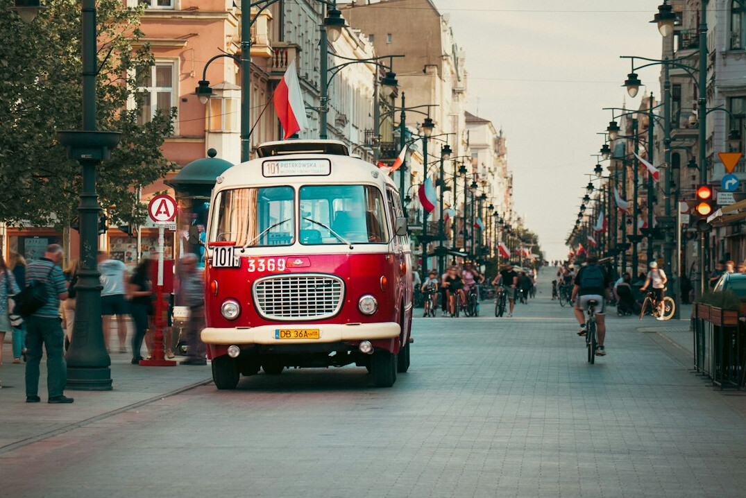 photographer documenting polish community