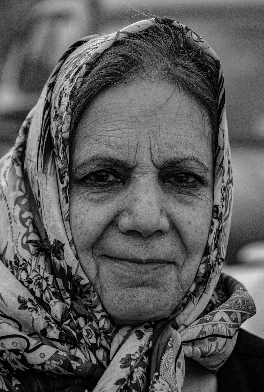 elderly woman portrait